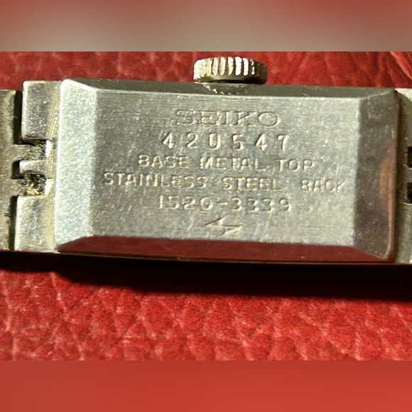 Vintage Seiko 1520-3339 Ladies Watch Wind-Up from the 1970s - Picture 5 of 5